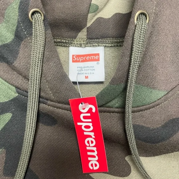 Supreme Camo Hoodie